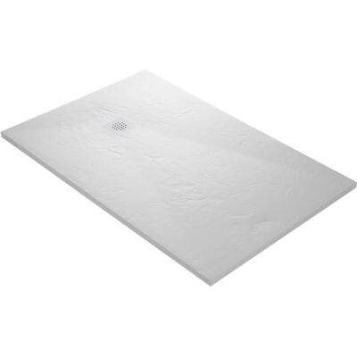 U-TILE - HD Résine Slate - 120x90 cm - Blanco - Receveur de douche - Publicité U-TILE - HD Résine Slate - 120x90 cm - Blanco - Receveur de douche - Publicité