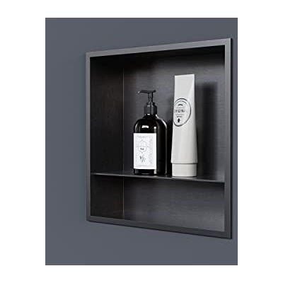 Bernstein Niche murale douche Bronze à rebord 30x30x10cm acier inoxydable étagère encastrée salle de bain + 1 tablette, Anti-rouille, étanche, installation facile NT303010X - Publicité Bernstein Niche murale douche Bronze à rebord 30x30x10cm acier inoxydable étagère encastrée salle de bain + 1 tablette, Anti-rouille, étanche, installation facile NT303010X - Publicité