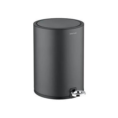 blomus Poubelle de salle de bain Poubelle à pédale 3 l Avec système d'abaissement automatique (Soft Close) Poubelle avec récipient intérieur (anthracite) - Publicité blomus Poubelle de salle de bain Poubelle à pédale 3 l Avec système d'abaissement automatique (Soft Close) Poubelle avec récipient intérieur (anthracite) - Publicité