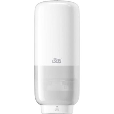 Tork Distributeur murale de Savon automatique pour Savon et Désinfectant mousse Elevation 561600 Distribution sans contact S4 Blanc - Publicité Tork Distributeur murale de Savon automatique pour Savon et Désinfectant mousse Elevation 561600 Distribution sans contact S4 Blanc - Publicité