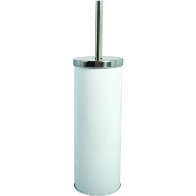 MSV Brosse WC avec Support INOX & Acier pour Stockage Douche et Accessoires de Bain Ø 10 x 40 cm Blanc Idéal pour Produits de Soins Personnels - Publicité MSV Brosse WC avec Support INOX & Acier pour Stockage Douche et Accessoires de Bain Ø 10 x 40 cm Blanc Idéal pour Produits de Soins Personnels - Publicité