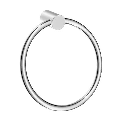 Bernstein Anneau porte-serviettes mural Chrome Patère Porte Serviette Rond Ø18x10cm Salle de bain Design Série OLA - Publicité Bernstein Anneau porte-serviettes mural Chrome Patère Porte Serviette Rond Ø18x10cm Salle de bain Design Série OLA - Publicité