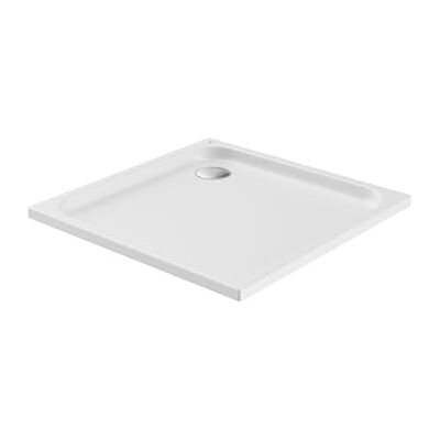 Bernstein Receveur de douche Carré Blanc 80x80x3,5cm Bac à douche Acrylique antidérapant à Rebords, Résistant & Durable TIM - Publicité Bernstein Receveur de douche Carré Blanc 80x80x3,5cm Bac à douche Acrylique antidérapant à Rebords, Résistant & Durable TIM - Publicité