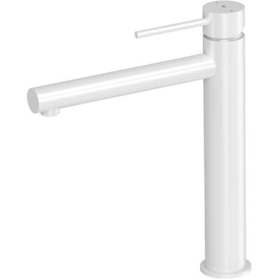 ESSEBAGNO Robinet haut blanc - Mitigeur pour lavabo - Publicité ESSEBAGNO Robinet haut blanc - Mitigeur pour lavabo - Publicité