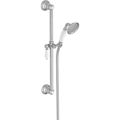 Jacob Delafon Set de Douche Louise, Avec Barre, Style rétro, Chrome - Publicité Jacob Delafon Set de Douche Louise, Avec Barre, Style rétro, Chrome - Publicité