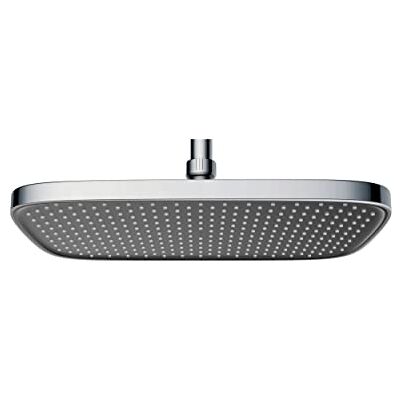 Bernstein Tête de douche ovale à effet pluie D2201E 30 x 21 cm anti-calcaire couleur au choix, Couleur:Chrom/Schwarz matt - Publicité Bernstein Tête de douche ovale à effet pluie D2201E 30 x 21 cm anti-calcaire couleur au choix, Couleur:Chrom/Schwarz matt - Publicité