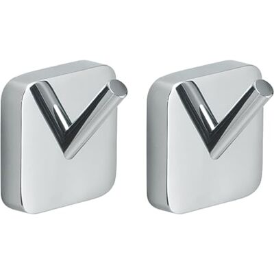 Gedy Lot de 2 cintres Tonga Chrome - Publicité Gedy Lot de 2 cintres Tonga Chrome - Publicité