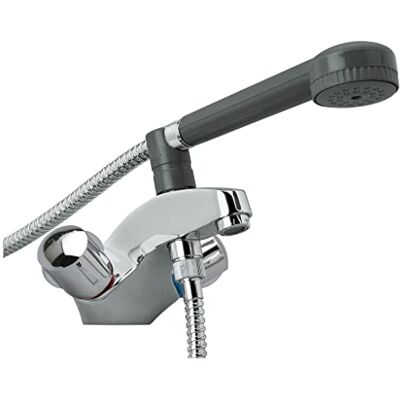 Porcher Mélangeur de bain-douche ULYSSE C monotrou avec bec fixe et ensemble douche 1 jet, têtes 15x21 à disques céramique, chro - Publicité Porcher Mélangeur de bain-douche ULYSSE C monotrou avec bec fixe et ensemble douche 1 jet, têtes 15x21 à disques céramique, chro - Publicité