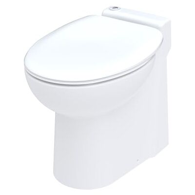 SFA Sanicompact 54 WC Broyeur Intégré Design Contemporain Chasse Spirale Eco+ Matériau Hygiénique Installation Et Entretien Simples 50 x 37 x 46,5 centimètres 550 W Made In France - Publicité SFA Sanicompact 54 WC Broyeur Intégré Design Contemporain Chasse Spirale Eco+ Matériau Hygiénique Installation Et Entretien Simples 50 x 37 x 46,5 centimètres 550 W Made In France - Publicité