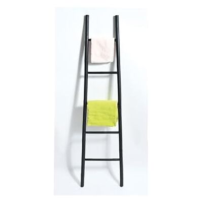 MSV Porte-serviettes en escalier - 5 niveaux bambou noir - Accessoire salle de bain - Publicité MSV Porte-serviettes en escalier - 5 niveaux bambou noir - Accessoire salle de bain - Publicité