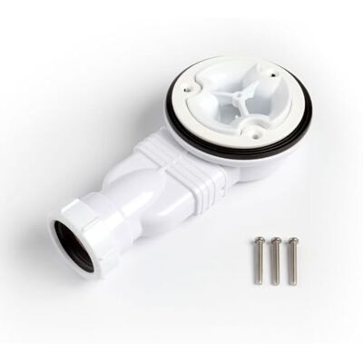 Kiamami Valentina - Drain pour receveur de douche - Blanc - 110mm - Publicité Kiamami Valentina - Drain pour receveur de douche - Blanc - 110mm - Publicité