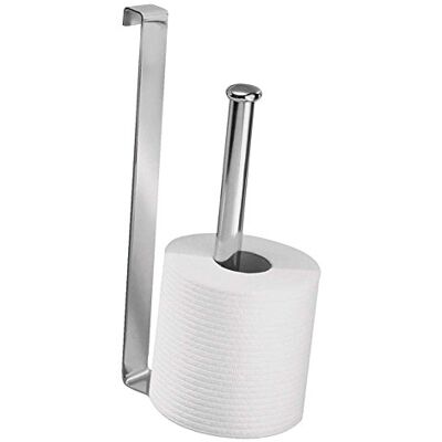 InterDesign iDesign 69380EU Classico Réserve de papier hygiénique pour réservoir de toilette, Chrome - Publicité InterDesign iDesign 69380EU Classico Réserve de papier hygiénique pour réservoir de toilette, Chrome - Publicité