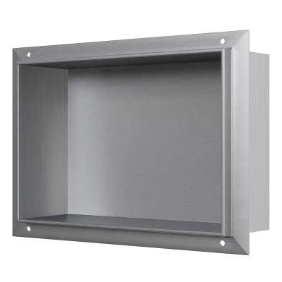 Bernstein Niche murale douche sans rebord Chrome sans rebord 20x30x10cm acier inoxydable étagère encastrée salle de bain, Anti-rouille, étanche, installation facile BS203010 - Publicité Bernstein Niche murale douche sans rebord Chrome sans rebord 20x30x10cm acier inoxydable étagère encastrée salle de bain, Anti-rouille, étanche, installation facile BS203010 - Publicité