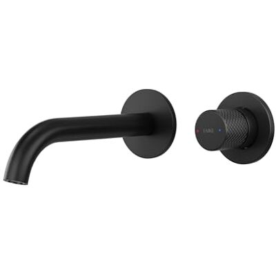 EMKE Mitigeur Lavabo Encastré Noir Mat Mitigeur 2 Trous avec Aérateur, Mélangeur à Levier Unique, Robinet de Salle de Bain Moderne, Économie d'Eau, Installation Facile (281x140x65 mm) - Publicité EMKE Mitigeur Lavabo Encastré Noir Mat Mitigeur 2 Trous avec Aérateur, Mélangeur à Levier Unique, Robinet de Salle de Bain Moderne, Économie d'Eau, Installation Facile (281x140x65 mm) - Publicité