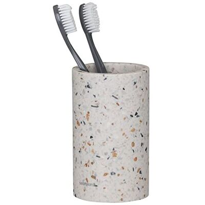 Sealskin Blend porte-brosses en terrazzo - Porte-brosses - Publicité Sealskin Blend porte-brosses en terrazzo - Porte-brosses - Publicité
