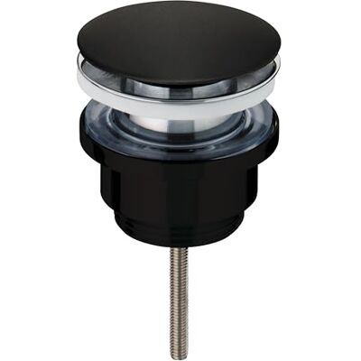 Wirquin 30724564 Bonde Lavabo noire Vis Centrale avec Corps de Bonde - Publicité Wirquin 30724564 Bonde Lavabo noire Vis Centrale avec Corps de Bonde - Publicité