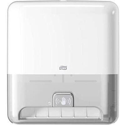 Tork Matic Distributeur Automatique pour essuie-Mains Rouleau Blanc H1, Distribution Feuille-à-Feuille, Gamme Elevation, 551100 - Publicité Tork Matic Distributeur Automatique pour essuie-Mains Rouleau Blanc H1, Distribution Feuille-à-Feuille, Gamme Elevation, 551100 - Publicité