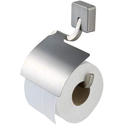Tiger Impuls, Porte-Rouleau Papier Toilette avec Rabat, Acier Inoxydable Brossé - Publicité Tiger Impuls, Porte-Rouleau Papier Toilette avec Rabat, Acier Inoxydable Brossé - Publicité