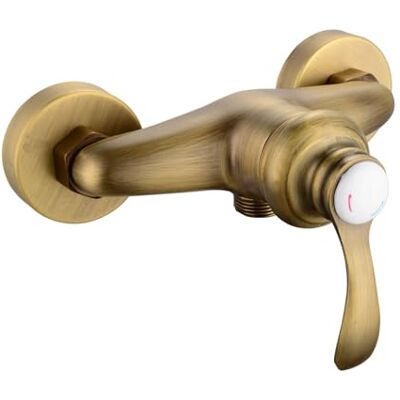 Rousseau Mitigeur douche BYRON vieux bronzé - Publicité Rousseau Mitigeur douche BYRON vieux bronzé - Publicité