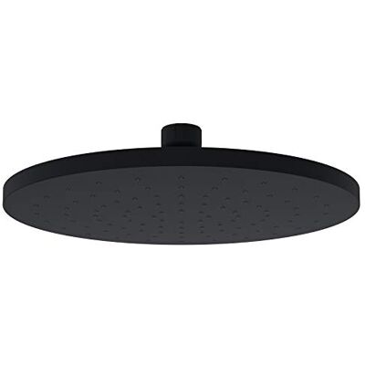 Bernstein Tête de douche ronde en ABS D2250 fonction autonettoyante 22,50 cm couleur au choix, Couleur:Noir (mat) - Publicité Bernstein Tête de douche ronde en ABS D2250 fonction autonettoyante 22,50 cm couleur au choix, Couleur:Noir (mat) - Publicité
