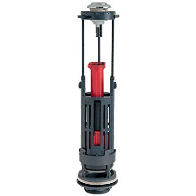 Wirquin 10723673 Mécanisme chasse d'eau wc double chasse avec bouton poussoir à étrier One, gris - Publicité Wirquin 10723673 Mécanisme chasse d'eau wc double chasse avec bouton poussoir à étrier One, gris - Publicité