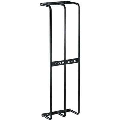 HOMCOM Porte Serviettes Mural 3 Barres Porte Serviettes de Salle de Bain en métal Peut contenir jusqu'à 6 Serviettes, dim. 21l x 12P x 74H cm, Noir - Publicité HOMCOM Porte Serviettes Mural 3 Barres Porte Serviettes de Salle de Bain en métal Peut contenir jusqu'à 6 Serviettes, dim. 21l x 12P x 74H cm, Noir - Publicité