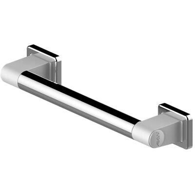 AKW Barre d'Appui Rugao Blanche et Chromée de 30cm en Acier Inoxydable Garantie à vie Salle de Bain ou WC Toilettes Pour Personnes Âgées/Handicapées/Enfants Utilisable comme Porte Serviette - Publicité AKW Barre d'Appui Rugao Blanche et Chromée de 30cm en Acier Inoxydable Garantie à vie Salle de Bain ou WC Toilettes Pour Personnes Âgées/Handicapées/Enfants Utilisable comme Porte Serviette - Publicité