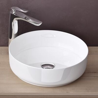 Doporro Brüssel203 Lavabo rond en céramique - Salle d'invités - Publicité Doporro Brüssel203 Lavabo rond en céramique - Salle d'invités - Publicité