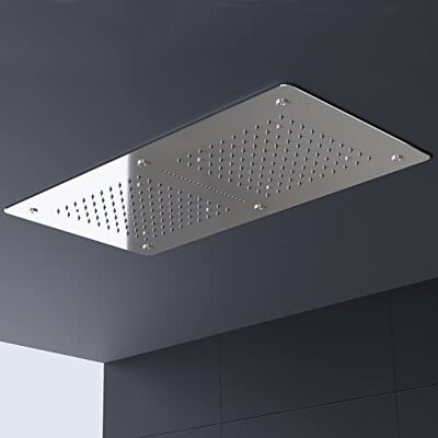 Bernstein Tête de douche XXL rectangulaire en acier inoxydable DPG5019-70 x 38 cm - Publicité Bernstein Tête de douche XXL rectangulaire en acier inoxydable DPG5019-70 x 38 cm - Publicité
