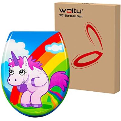 WOLTU - Unicorno - Duroplast - Toilet Seat - Publicité WOLTU - Unicorno - Duroplast - Toilet Seat - Publicité