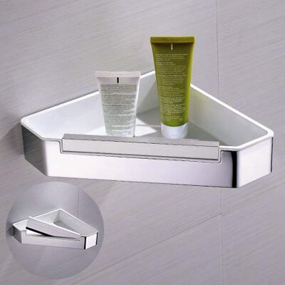 Bernstein Étagère de douche DK719 - En acier inoxydable avec brosse - Publicité Bernstein Étagère de douche DK719 - En acier inoxydable avec brosse - Publicité
