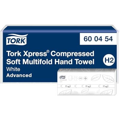 TORK Essuie-mains - 212x320 mm, 2 épaisseurs, blanc, système interfolié - Publicité TORK Essuie-mains - 212x320 mm, 2 épaisseurs, blanc, système interfolié - Publicité