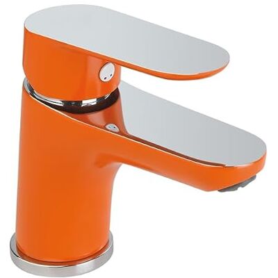 Robinet Eurosanit Kevon Orange - Bec Bas, Cartouche Céramique, Garantie 5 Ans - Publicité Robinet Eurosanit Kevon Orange - Bec Bas, Cartouche Céramique, Garantie 5 Ans - Publicité