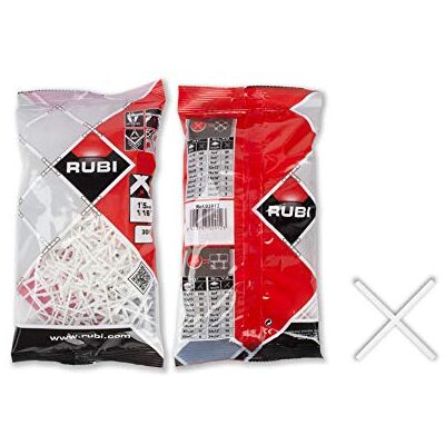 RUBI 2912 – Pack de 300 croisillons pour joints (1.5 mm) - Publicité RUBI 2912 – Pack de 300 croisillons pour joints (1.5 mm) - Publicité
