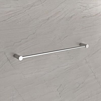 Bernstein Barre porte-serviettes mural Chrome Support Serviette Acier inox 62x7,5cm Salle de bain Design Rond Série OLA - Publicité Bernstein Barre porte-serviettes mural Chrome Support Serviette Acier inox 62x7,5cm Salle de bain Design Rond Série OLA - Publicité