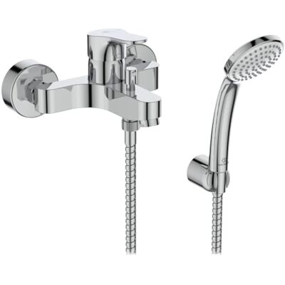 Ideal Standard - Cerabase - Mitigeur pour baignoire - Chrome - Mural - 2 Fonctions - Publicité Ideal Standard - Cerabase - Mitigeur pour baignoire - Chrome - Mural - 2 Fonctions - Publicité