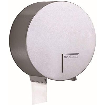 Mediclinics Modèle PR0783CS Distributeur de papier toilette en acier inoxydable satiné - Distributeur de papier toilette - Publicité Mediclinics Modèle PR0783CS Distributeur de papier toilette en acier inoxydable satiné - Distributeur de papier toilette - Publicité