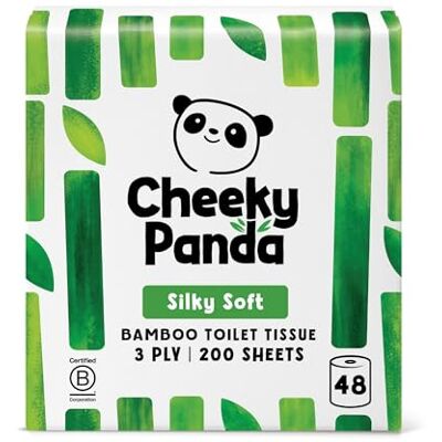 Panda Papier Toilette En Gros 48 Rouleaux Papier WC Lot 3 Epaisseurs Papier Hygiénique Bambou - Publicité Panda Papier Toilette En Gros 48 Rouleaux Papier WC Lot 3 Epaisseurs Papier Hygiénique Bambou - Publicité