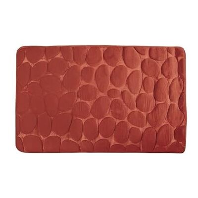 MSV Tapis de Bain Microfibre Pebble Sécurité Renforcée Base Antidérapante Usage Salle de Bain Public Cible : Enfants et Personnes Âgées 40 x 60 cm Couleur Terracotta - Publicité MSV Tapis de Bain Microfibre Pebble Sécurité Renforcée Base Antidérapante Usage Salle de Bain Public Cible : Enfants et Personnes Âgées 40 x 60 cm Couleur Terracotta - Publicité
