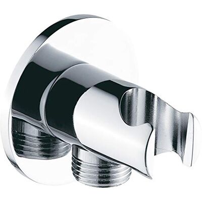 Bernstein - BA003 - Chrome brass - DIN 1/2 - Support de douche - Publicité Bernstein - BA003 - Chrome brass - DIN 1/2 - Support de douche - Publicité