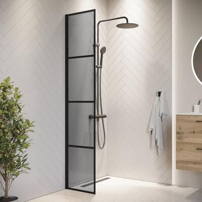 Essos - Douche Italienne - 40 x 200 cm - 8 mm - Douche - Publicité Essos - Douche Italienne - 40 x 200 cm - 8 mm - Douche - Publicité