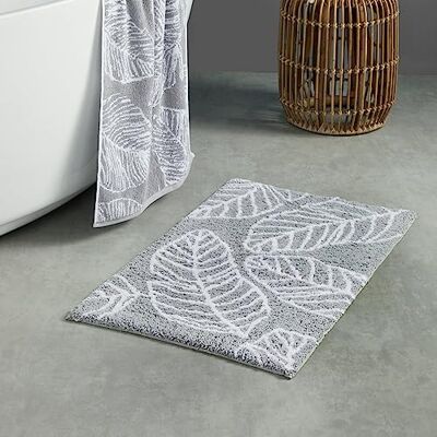 Tapis de bain Matteo Gris - Bath Mat - Publicité Tapis de bain Matteo Gris - Bath Mat - Publicité