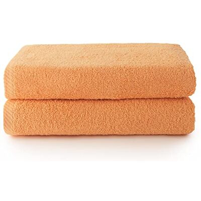Mamão Pack de 2 serviettes - Salle de bain - Publicité Mamão Pack de 2 serviettes - Salle de bain - Publicité