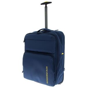 Mandarina Duck Zephyr Sac à Dos à roulettes, Bleu Dress, Trolley a Due ruote in Tessuto morbido ad Effetto 3D - Publicité Mandarina Duck Zephyr Sac à Dos à roulettes, Bleu Dress, Trolley a Due ruote in Tessuto morbido ad Effetto 3D - Publicité