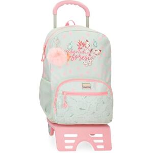 Sac à dos école Forêt Enchantée Menthe avec Trolley Movom - Publicité Sac à dos école Forêt Enchantée Menthe avec Trolley Movom - Publicité