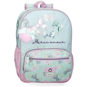 Sac à Dos Turquoise Enso Merci Amour - École - Publicité Sac à Dos Turquoise Enso Merci Amour - École - Publicité