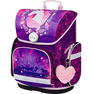 Baagl Cartable, unisexe, convient à la 1ere ou 2ème classe primaire, ergonomique, ,sac à dos d'école, léger, pour enfants, avec sangle de poitrine, Cheval. Publicité Baagl Cartable, unisexe, convient à la 1ere ou 2ème classe primaire, ergonomique, ,sac à dos d'école, léger, pour enfants, avec sangle de poitrine, Cheval. Publicité