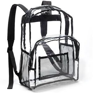 Amazon Basics Sac à dos scolaire - PVC transparent - Publicité Amazon Basics Sac à dos scolaire - PVC transparent - Publicité