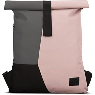 Sac à Dos Roll Top Rose-Gris – Sac de Sport JOHNNY URBAN Oskar Femmes & Hommes Conçu de Bouteilles en Plastique Recyclé Sac de Voyage Rolltop Multicolore Sac de Gym Moderne Résistant à l'eau - Publicité Sac à Dos Roll Top Rose-Gris – Sac de Sport JOHNNY URBAN Oskar Femmes & Hommes Conçu de Bouteilles en Plastique Recyclé Sac de Voyage Rolltop Multicolore Sac de Gym Moderne Résistant à l'eau - Publicité