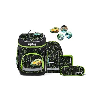 ergobag cubo Set CyBear Race Black - Publicité ergobag cubo Set CyBear Race Black - Publicité